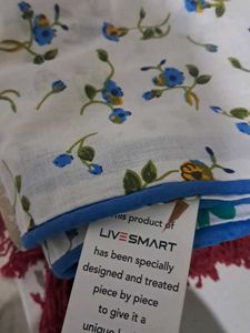 Pure cotton floral pillow covers new 4 pcs