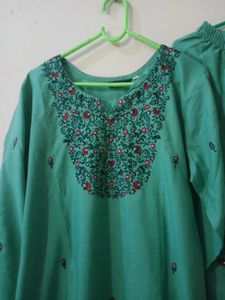 Embroidered Kurta Set