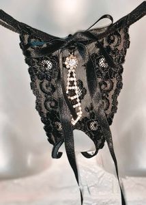 New Piece Diamond Studded Lace G String Panty