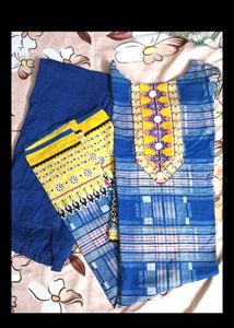 Printed Kurta With Trousers