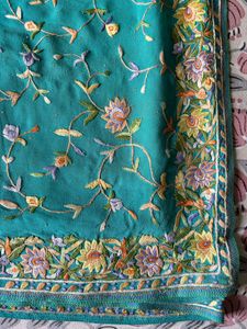 pure goergette parsi gara saree