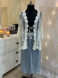 Lace Crochet Cover-Up