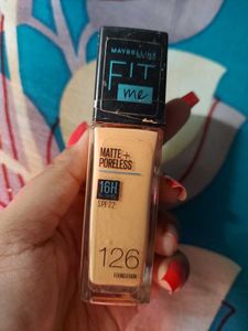 Maybelline Foundation Matte 126 70% Left