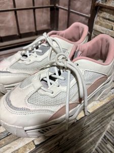 White Sneakers Shoes