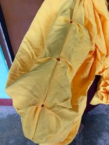 Yellow Hand Stiched Punjabi Salwar