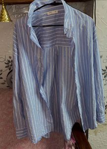 Striped Blue Shirt
