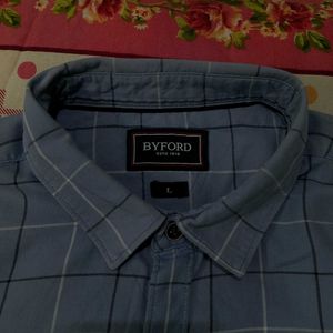 Byford By Pantaloons Stripped Shirt