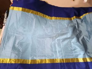 Brand New Cotton Silk Saree With Lace Border