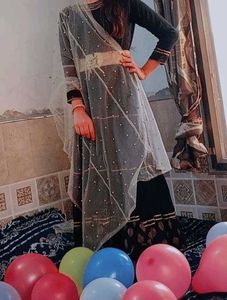 Elegant Black Ethnic Dress