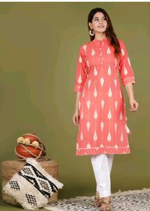 Women Pure Cotton Kurti