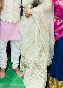 Lehnga Choli Pista Color