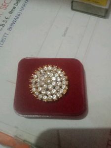Sparkling Floral Brooch