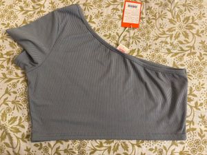 Urbanic Moon Power One Shoulder Crop Top