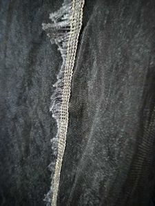 Round Neck Sequinned Georgette Kurta with Sharara