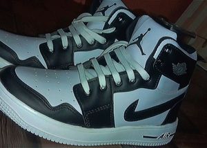 Nike Air Jordan Black And White 1st Copy