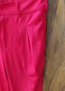 Pink Wide Leg Pants