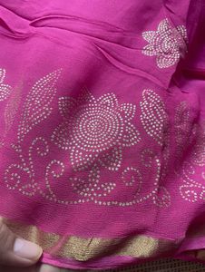 Pink Saree
