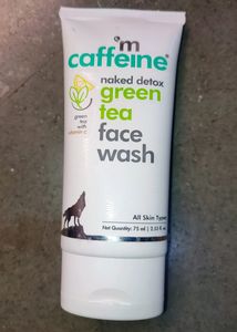 M Caffeine Naked Detox Green Tea Face Wash