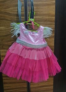 Pink Frill Dress