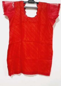 Red Short Kurti