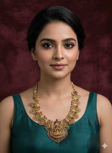 new Gold temple Elegant Necklace