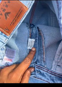 Armani Exchange Straight Jeans - Navy Blue** 👖🔵