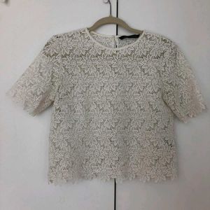 Zara Lace Top