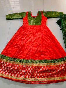 Gown With Dupatta