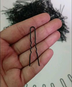 Black Bobby Pins - Hair Accessories