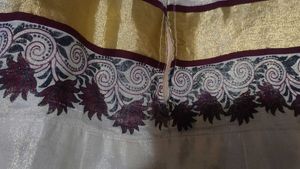 Kerala Kasavu Style Dress