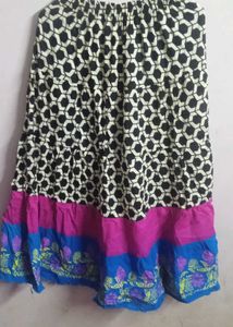 Colorful Patterned Skirt