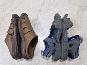 Men's Casual Sandal &amp; Slipper Combo