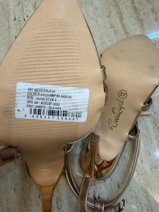 Elegant Rose Gold Heels