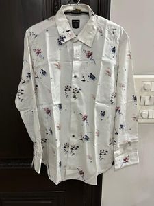 Floral Print Button-Down Shirt