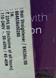 Philips Kerashine Hair Straightener