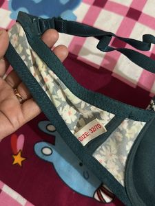 Floral Print Double Padded Bra