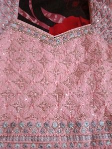 Pink Anarkali Dress