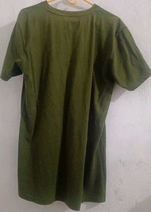Olive Green Graphic Tee