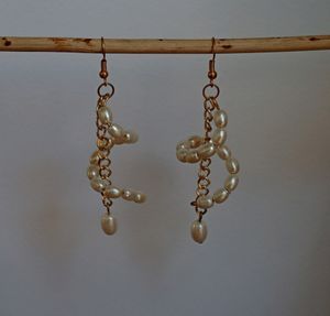 Classic Rose Gold Earrings.