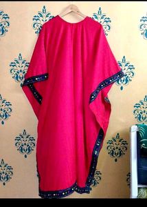 Red Embellished Kaftan ❤️