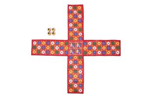 Vintage Indian Pachisi Game