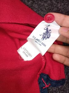 U.S. Polo Assn. Red Coloured