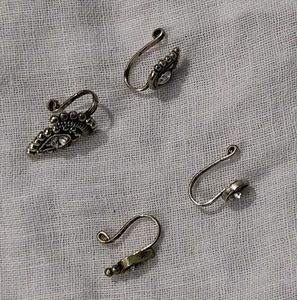 Sparkling Silver nose Ring