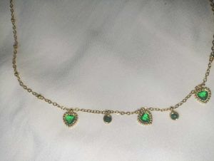 Green Stone Neck Piece