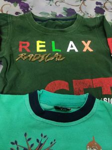For Long-Sleeved Boy&#39;s Tshirt Combo