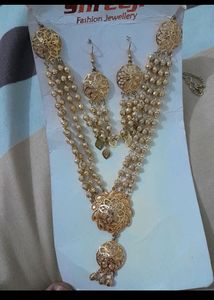 Necklace Set With Earrings,New