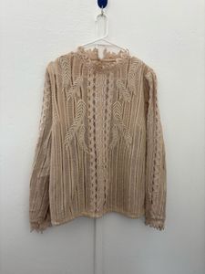 Lace Long Sleeve Top