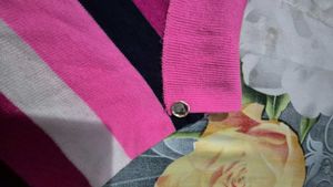 Pink Popeye Surfing Waves 2Long Sleeve With Pohncu