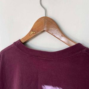 Burgundy Rose Graphic Tee