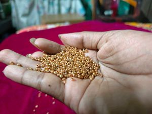 Golden Sugar Beads